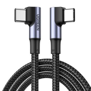 Kabel UGREEN, kutni USB-C 2.0 (M) na kutni USB-C 2.0 (M), 5A, 2m