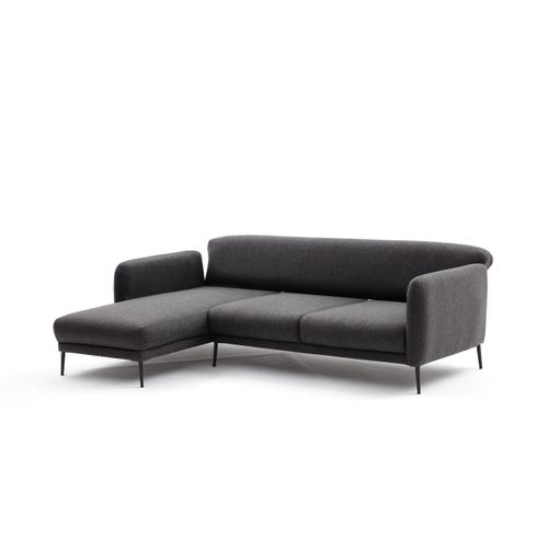 Atelier Del Sofa Kutna garnitura na razvlačenje, Antracit, Venus L - Anthracite slika 9