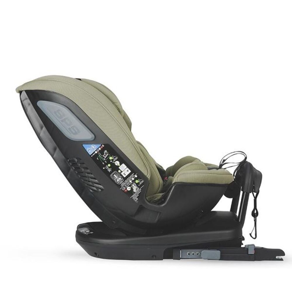 Coccolle® Autosjedalica Velsa iSize 360° 40-150cm Isofix, Moss Green slika 9