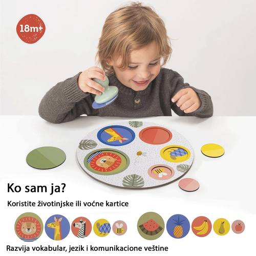 Taf Toys Peek-a-Boo puzzle slika 5