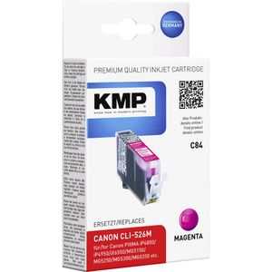 KMP tinta zamijenjen Canon CLI-526 kompatibilan  purpurno crven C84 1515,0006