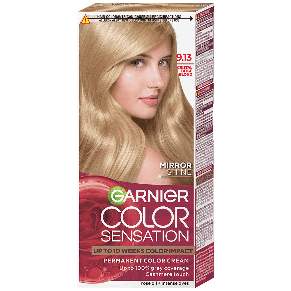 X Garnier Color Sensation Boja za kosu  9.13 Cristal beige blond slika 1