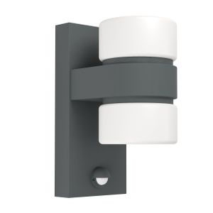 Eglo Atollari Vanjska Zidna Lampa 2x6W LED, Aluminij Gus/antracit