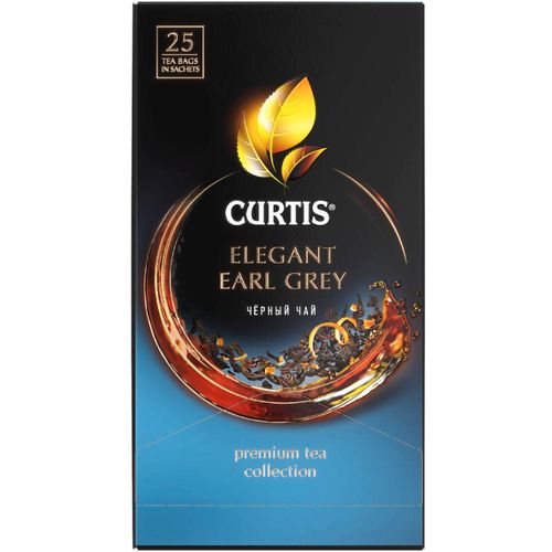 CURTIS Elegant Earl Grey - Crni čaj sa aromom bergamota i korom citrusa  25x1.7g 111011 slika 1