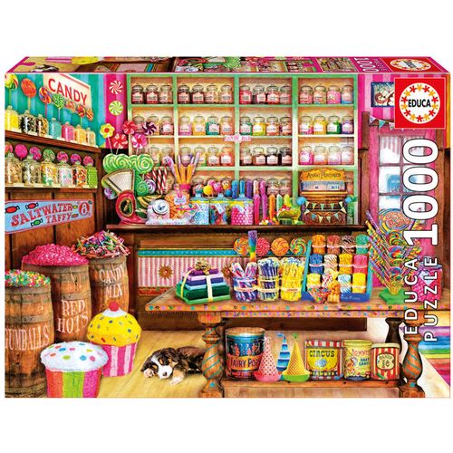 The Candy Shop puzzle 1000pcs slika 1