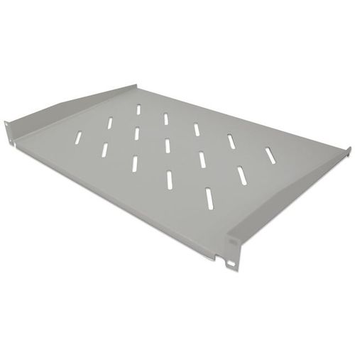 INT 19" Cantilever Shelf,1U,350mm,vented, Gray slika 1