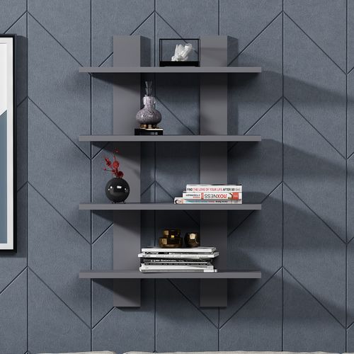 Laurel - Anthracite Anthracite Wall Shelf slika 3