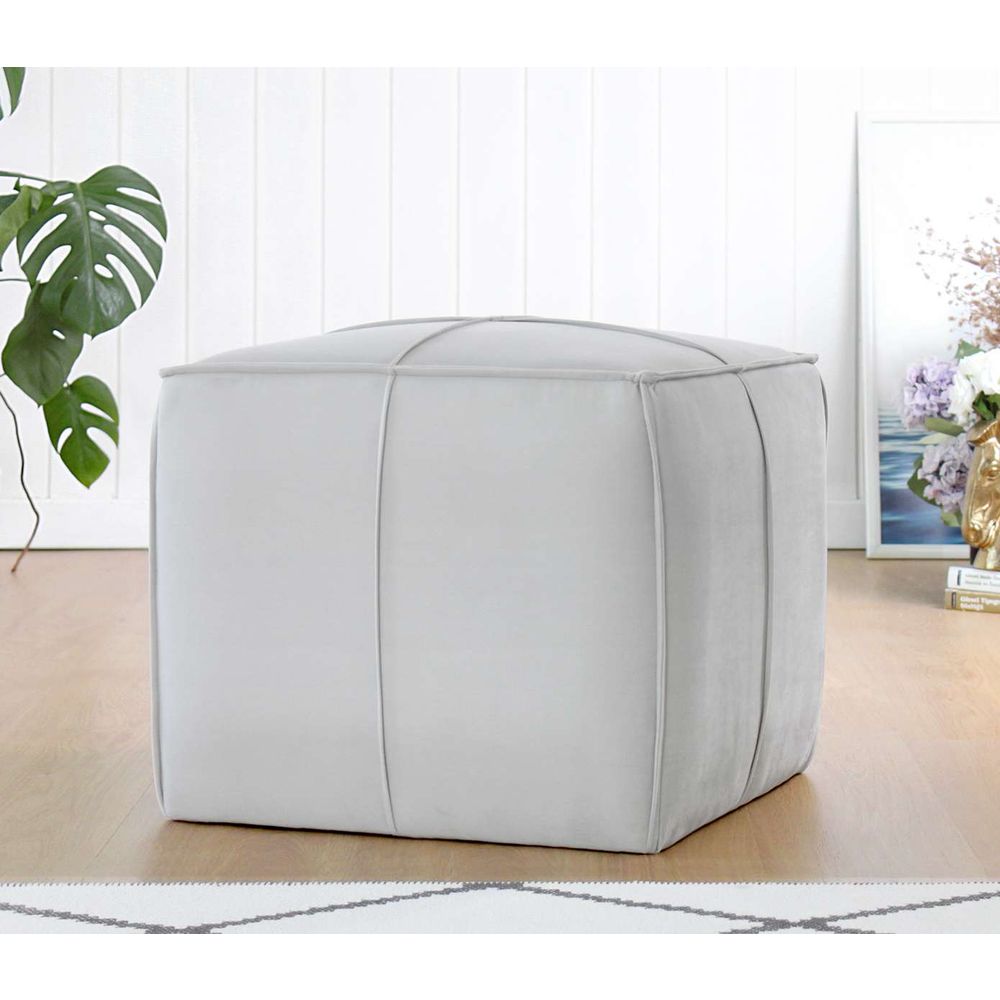Pouffe Holler - Sivi slika 1