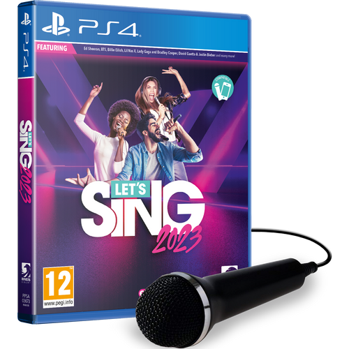 LET'S SING 2023 - SINGLE MIC BUNDLE (Playstation 4) slika 1