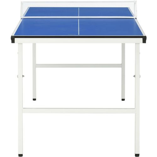 Stol za stolni tenis s mrežom 152 x 76 x 66 cm plavi slika 4