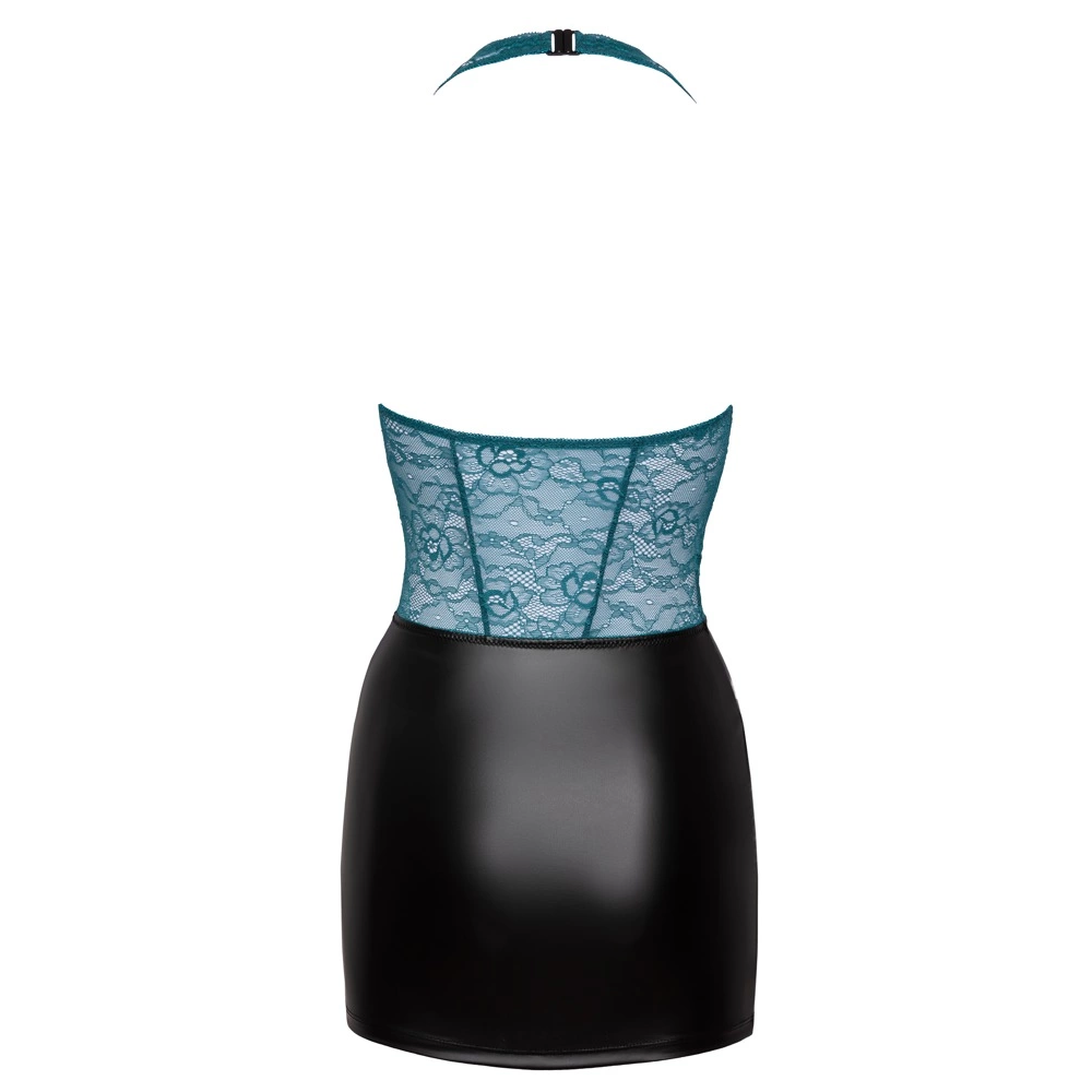 Cottelli LINGERIE Haljina crna/teal XL slika 8