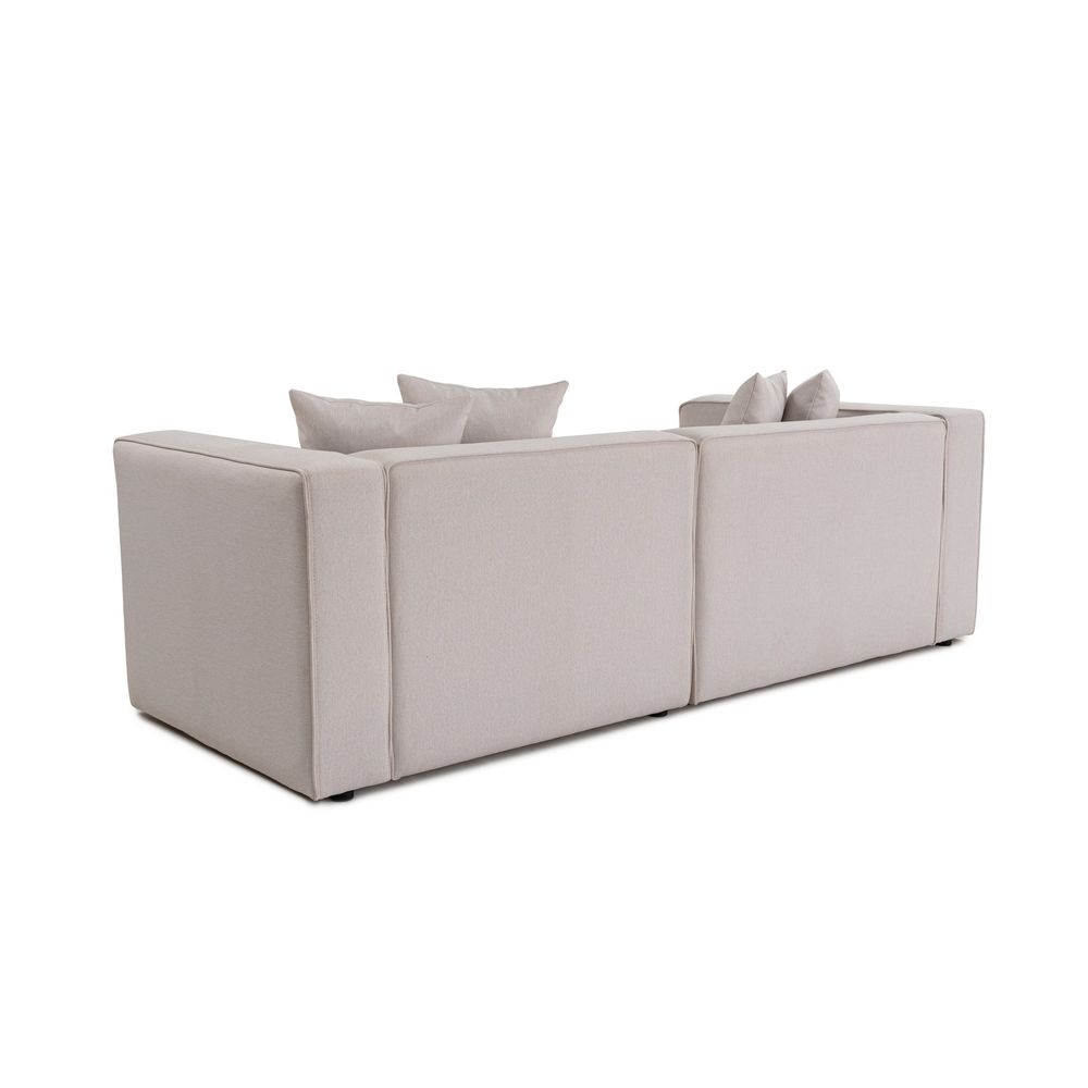 Mora XL 2 Sjedala - Ecru Ecru Sofa slika 6