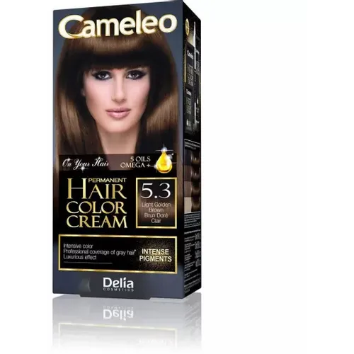 Farba za kosu Cameleo omega 5 sa dugotrajnim efektom 5.3 - DELIA slika 1