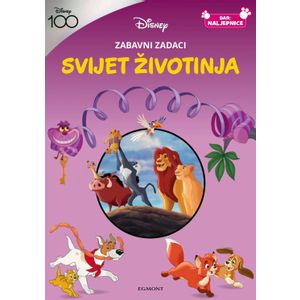 DISNEY SVIJET ŽIVOTINJA zabavni zadaci