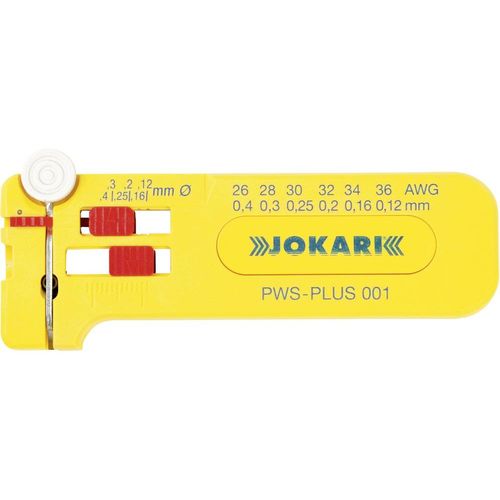 Jokari mikro kliješta za skidanje izolacije PWS-Plus 001  0,12 - 0,40 mm, AWG 36 - 26 vod s vanjskom izolacijom od PVC, PTFE, KYNAR®, T slika 1