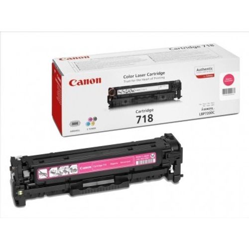 Canon toner CRG-718M, magenta slika 2