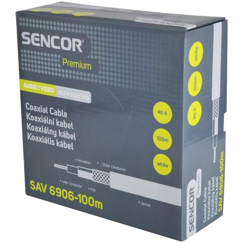 Sencor koaksijalni kabel SAV 6906-100m slika 2