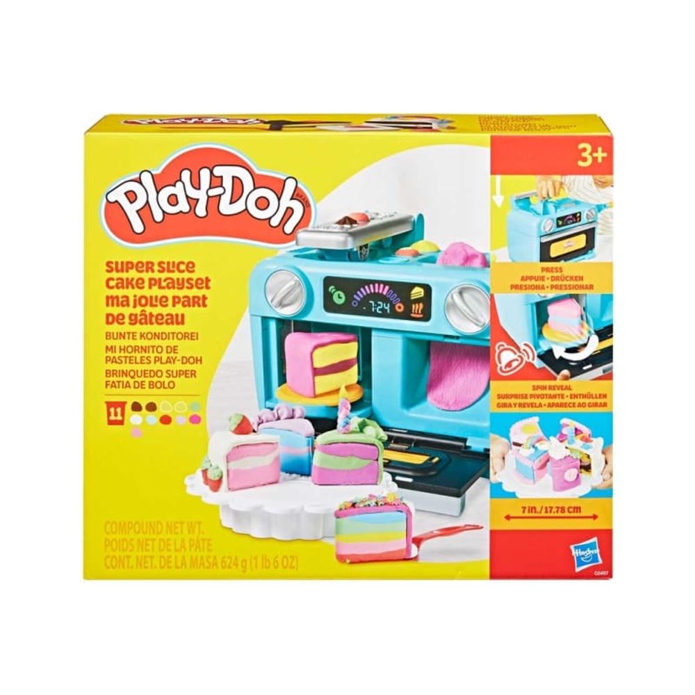 Play-Doh G0497 Super Slice Cake Playset slika 1