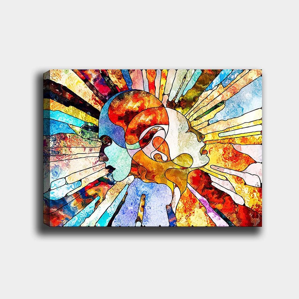 Šareno Dekorativno Platno za Slikanje 70x100 cm slika 2