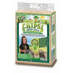 Chipsi Green Apple, piljevina za glodare 60 l (3,2 kg)