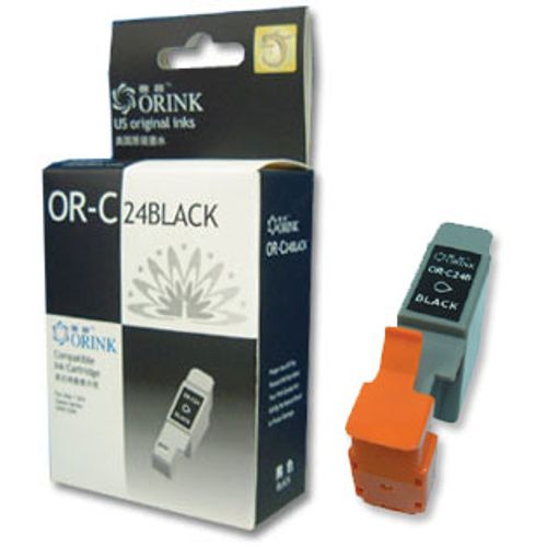 Orink tinta za Canon, BCI-C24BK/BCI-C21BK, crna slika 1