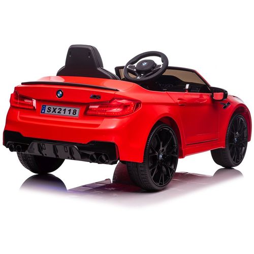 Licencirani BMW M5 DRIFT crveni - auto na akumulator slika 3