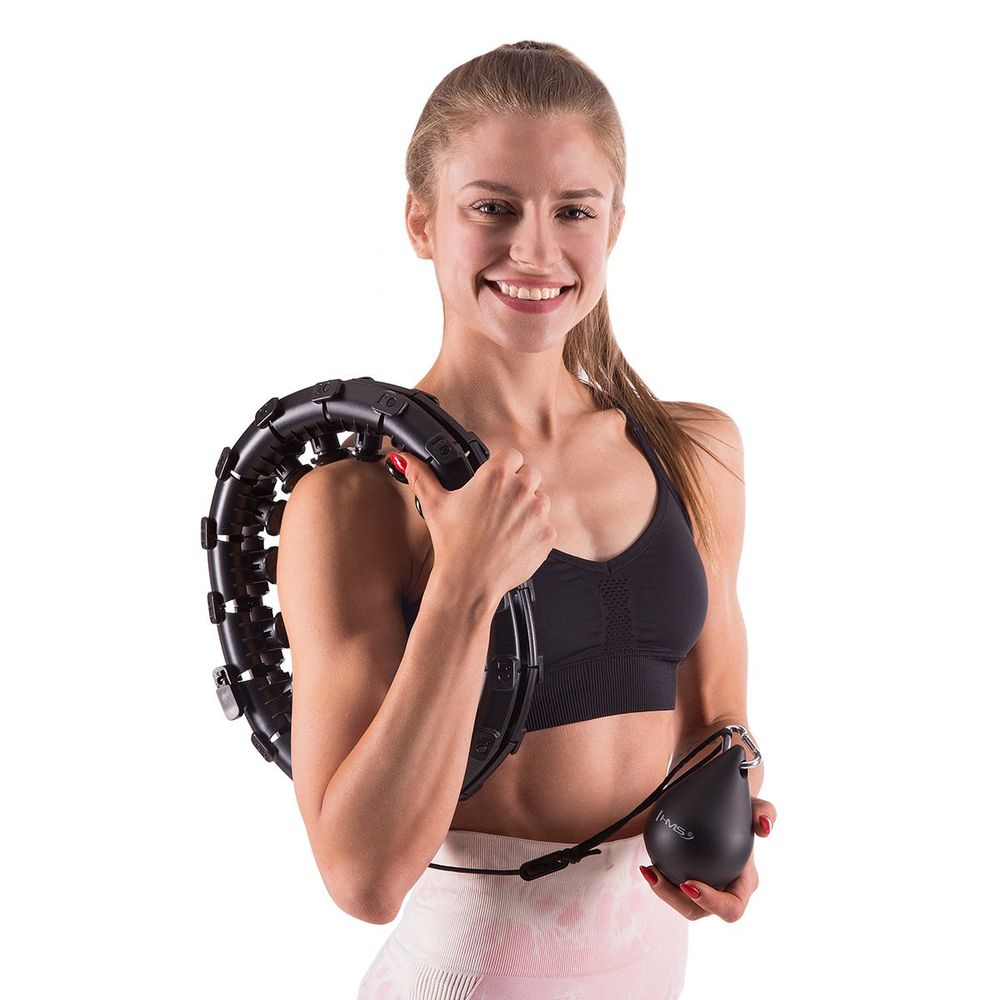 Hhw01 crni hula hoop s utegom hms slika 14