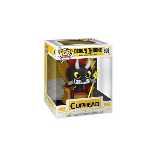 Funko Pop Deluxe: Cuphead S3 - Vrag u Stolici slika 3