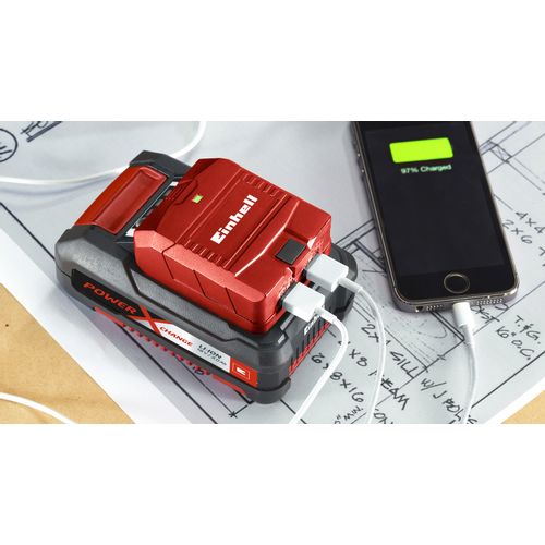 EINHELL Expert Plus USB prijenosni adapter za PXC bateriju Power X-Change TE-CP 18 Li USB-Solo slika 3