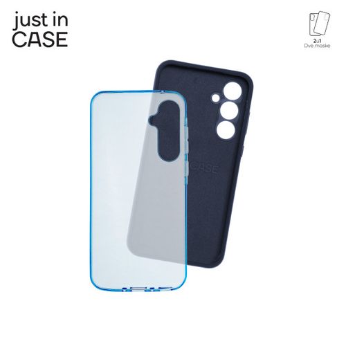 2u1 Extra case MIX paket maski za telefon Samsung Galaxy A35 PLAVI slika 2