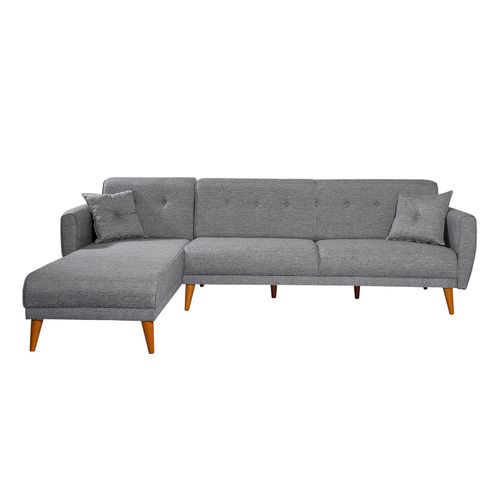 Atelier Del Sofa Aria Ugao Sofa-Krevet - Tamno Siva slika 4