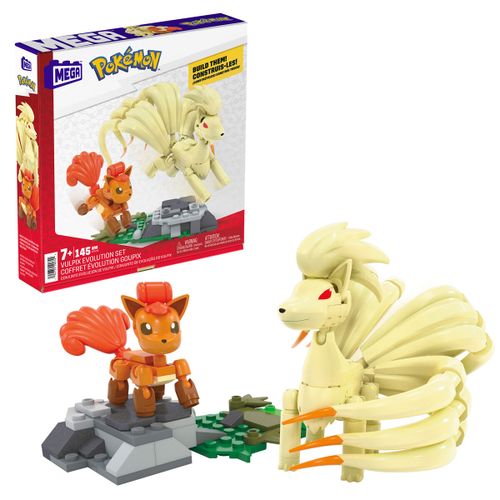 Pokemon Vulpix Evolucija MEGA Construx slika 1