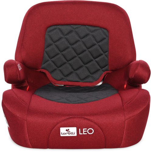 LORELLI LEO IsoFit Booster Autosjedalica s Naslonom Brick Red 22-36 kg (Grupa 2/3) slika 3