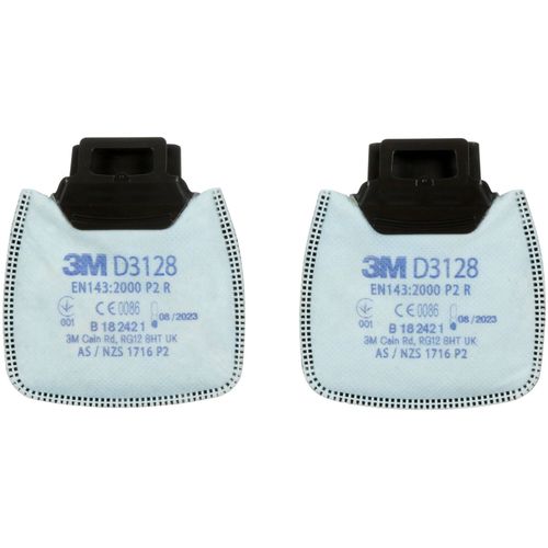 3M Kliknite Sigurni filter čestica P2 R s aktivnim ugljenom D3128  2 St. slika 2