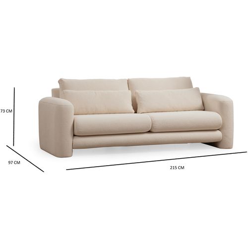 Atelier Del Sofa Trosjed, Lily Cream - 3 slika 7