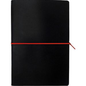 Notes PORTOFINO BLACK A5 14x21 crno-crveni 991.016.30