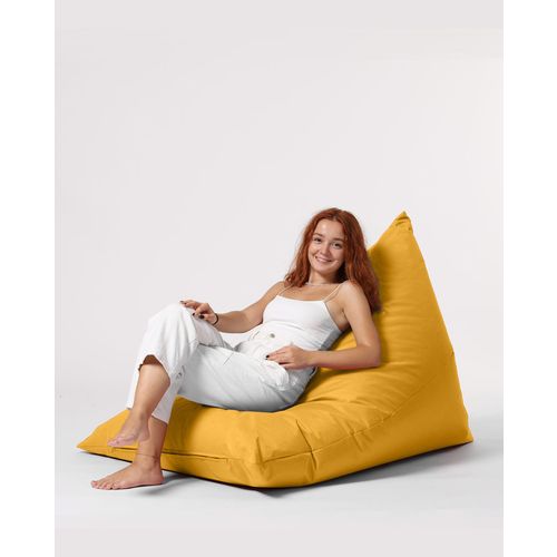 Atelier Del Sofa Vreća za sjedenje, Pyramid Big Bed Pouf - Yellow slika 7