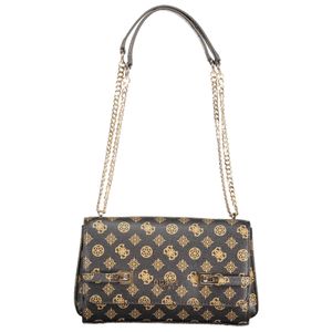 GUESS JEANS BROWN WOMEN'S BAG