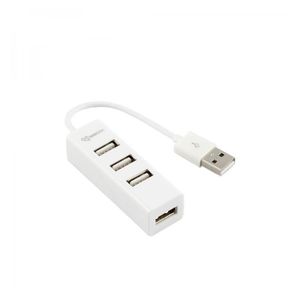 SBOX USB hub H-204 - USB-2.0 / 4 Port, bijeli