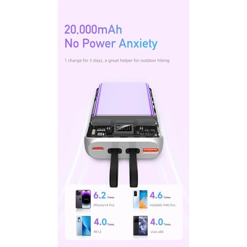 Powerbank AWEI P14K  20.000 mAh Li-Polymer slika 4