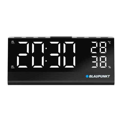 Blaupunkt Clock radio sa unutarnjom temperaturom i vlagom CR10ALU slika 1