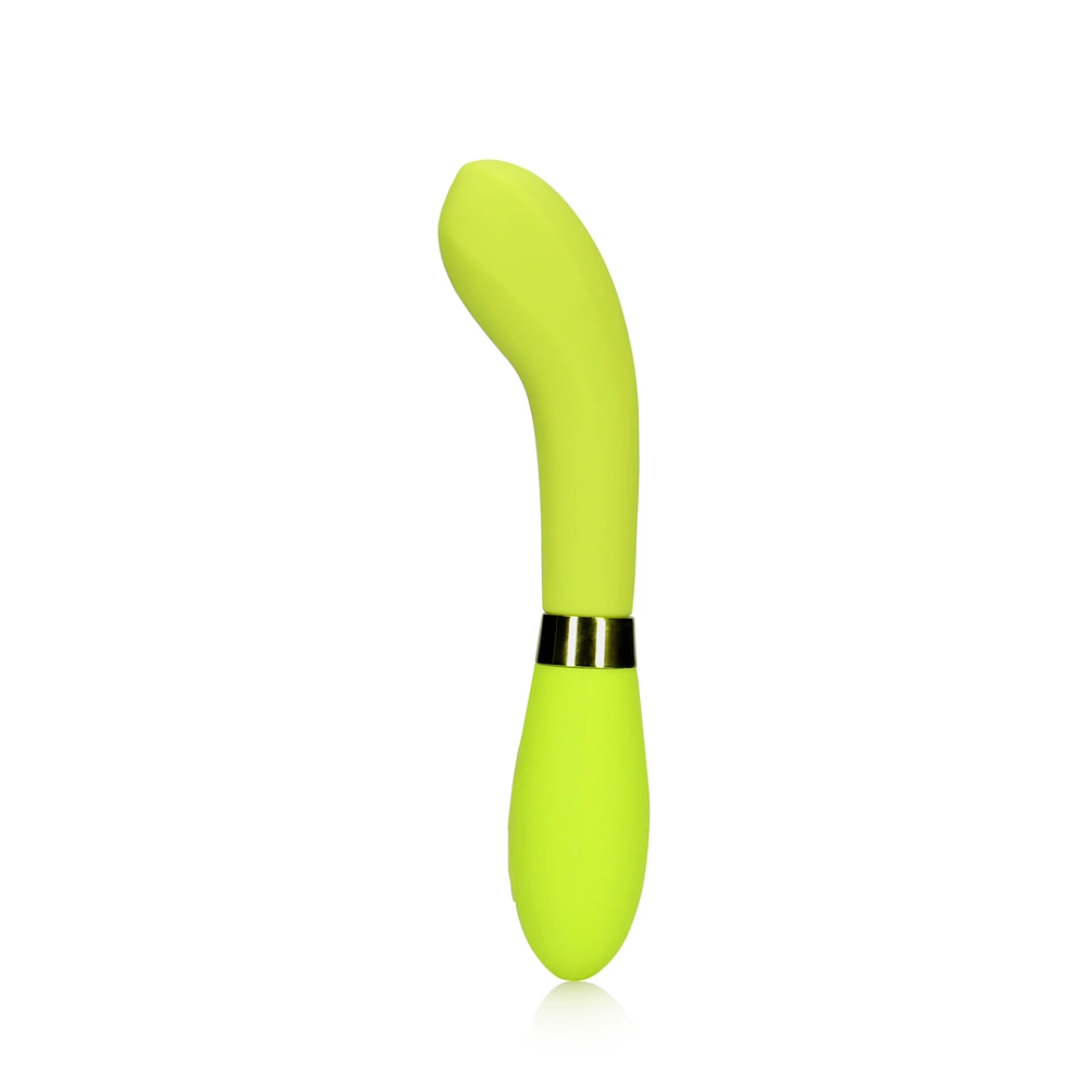 Loveline by Shots silikonski vibrator za G-točku - Lime Passion slika 6