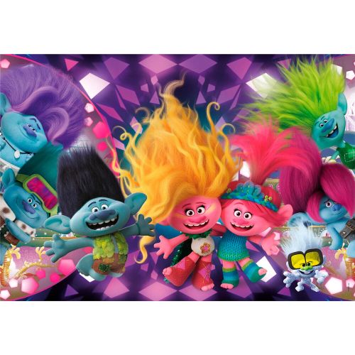 Trolls puzzle 104pcs slika 1