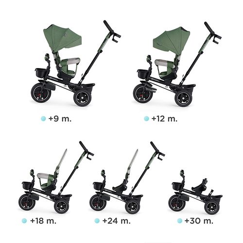 Kinderkraft Tricikl SPINSTEP, platinum/grey slika 19