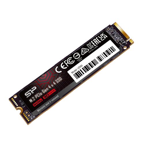 Silicon Power SP01KGBP44UD9005 M.2 NVMe 1TB SSD, UD90, PCIe Gen 4x4, 3D NAND, Read up to 5,000 MB/s, Write up to 4,800 MB/s (single sided), 2280 slika 2