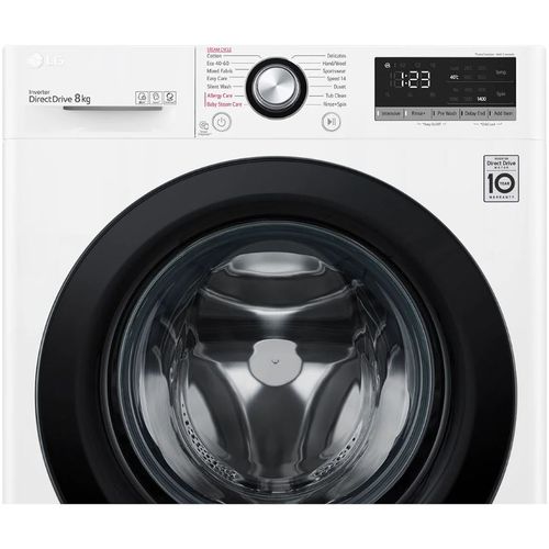 LG F4WV308S6U Samostojeća veš mašina, 8 kg, 1400 rpm, Inverter DirectDrive motor, Dubina 56.5 cm slika 6