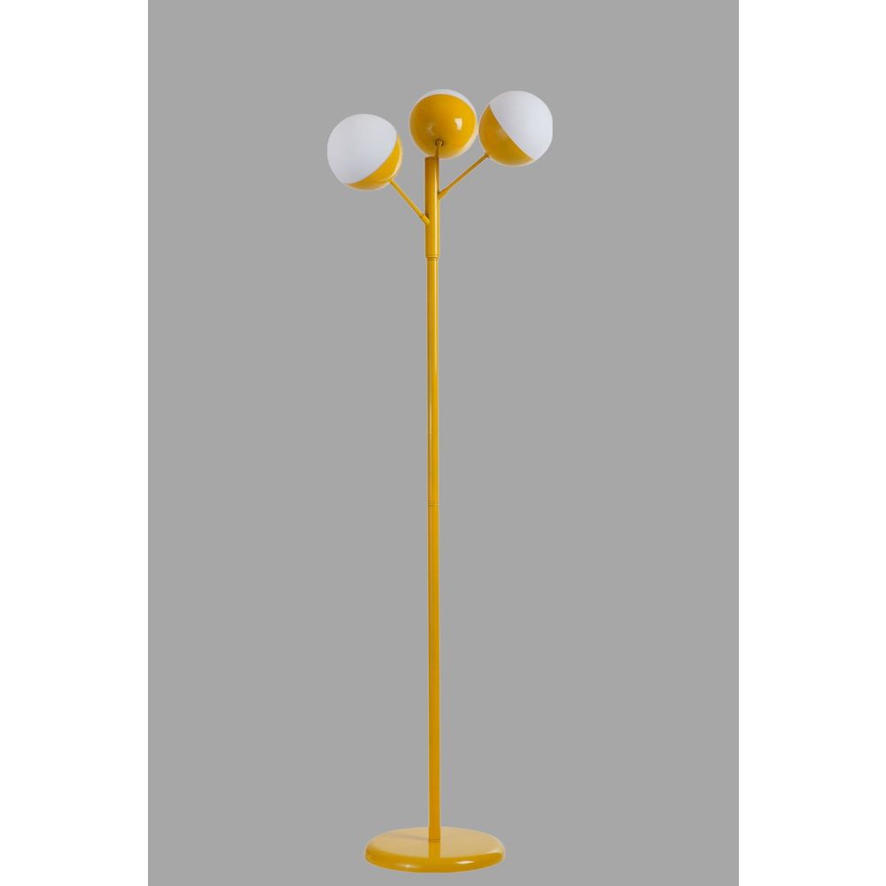 Opviq Podna lampa 340, bijela, senf slika 3