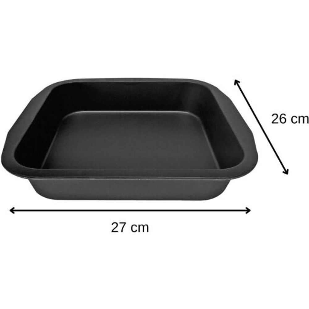 ZENKER Pekac za brownie 27x26x5cm BLACK  slika 4