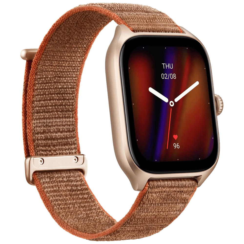 Xiaomi SAT pametni, 1.75" AMOLED, vodootporan 5ATM, BT - Amazfit GTS 4 Autumn Brown slika 2