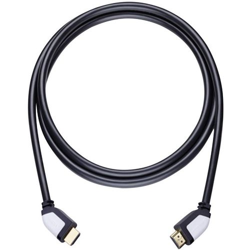 HDMI priključni kabel  3.20 m crna Oehlbach Shape Magic slika 4